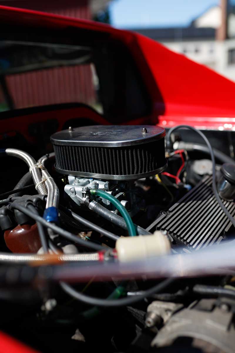 steering wheel of the alfa romeo rz 