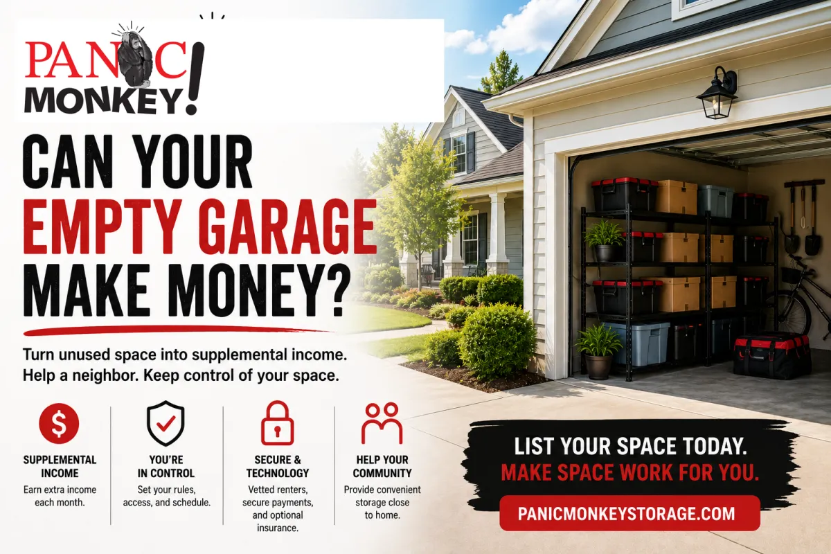 Rent Out Your Garage in Wilmington NC |