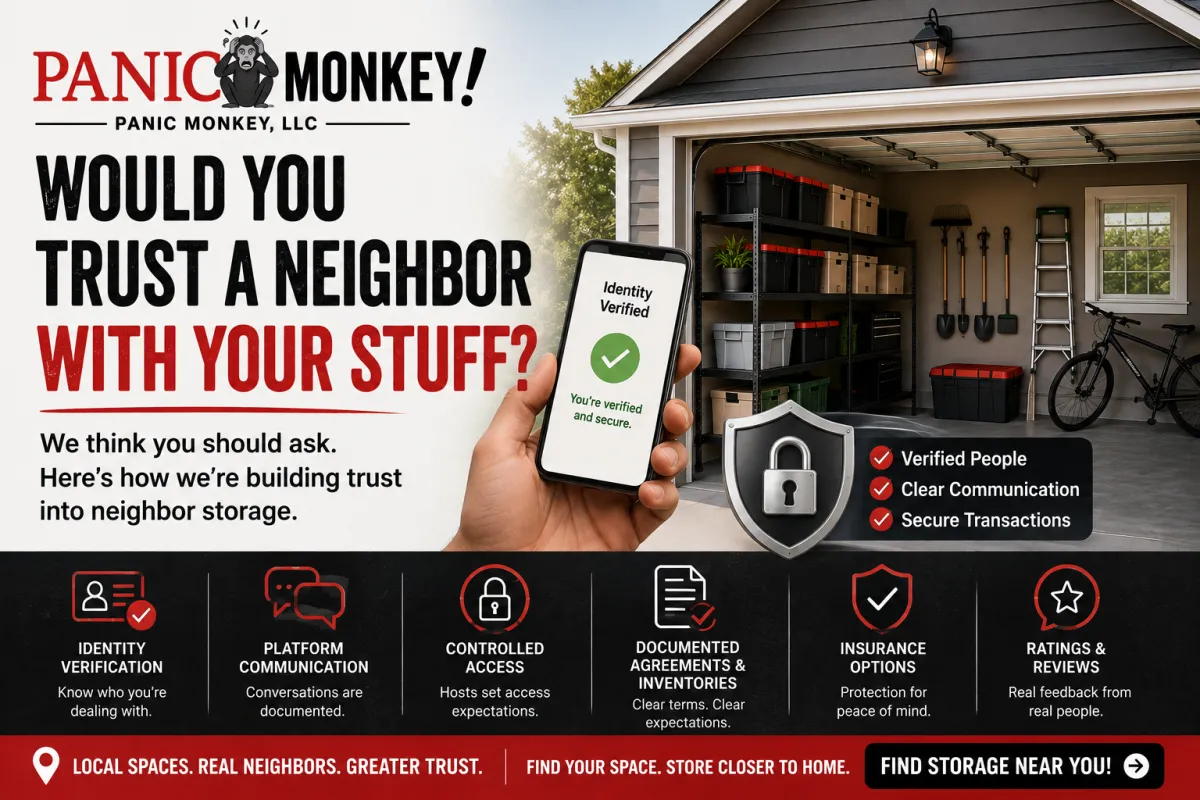 Would You Store Your Belongings at a Neighbor’s House?