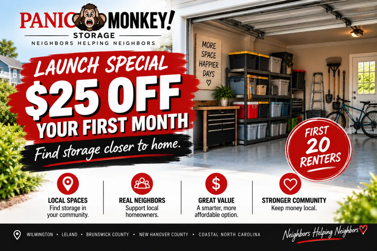 Looking for Storage? Get $25 Off Your First Month