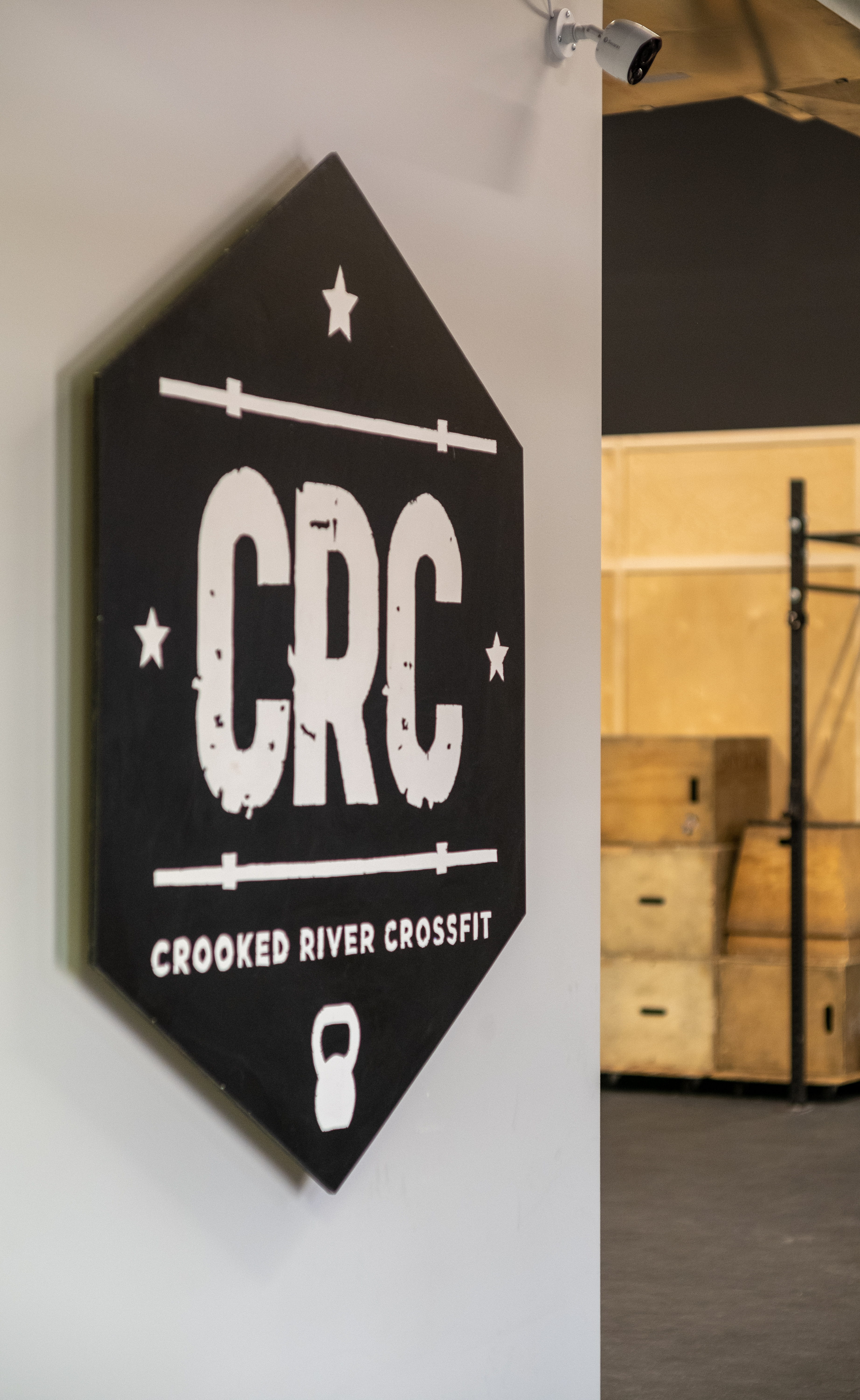 Crooked River CrossFit members training during a coached group class