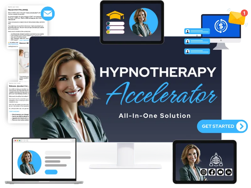 Hypnotherapy Accelerator Hypno-Pro™ Website Kit