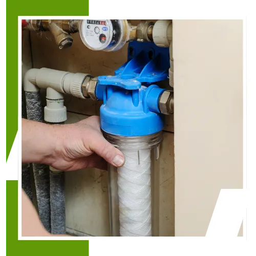 Whole house water filter system installed for cleaner home water in Concord, CA 