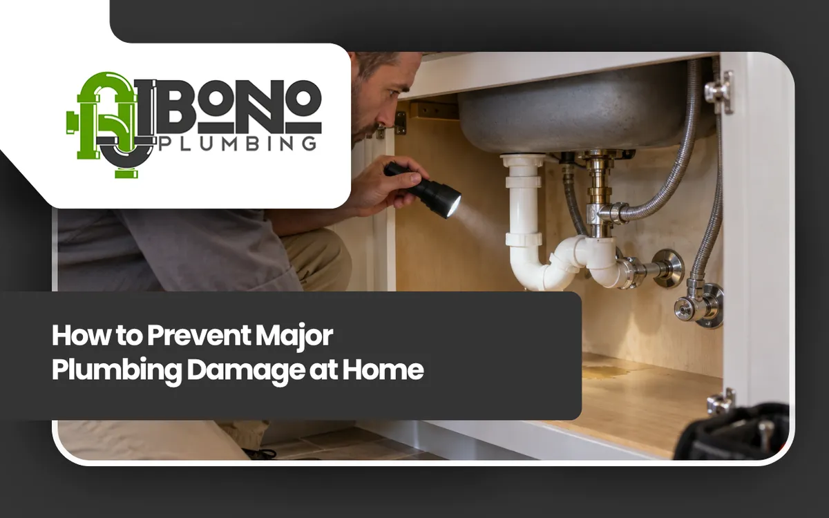  Home inspection showing how to prevent major plumbing damage