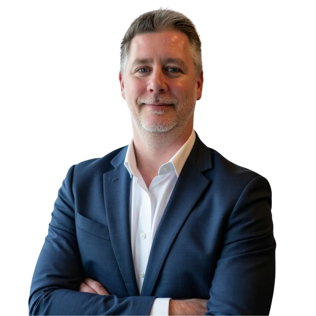 Confident chiropractor portrait