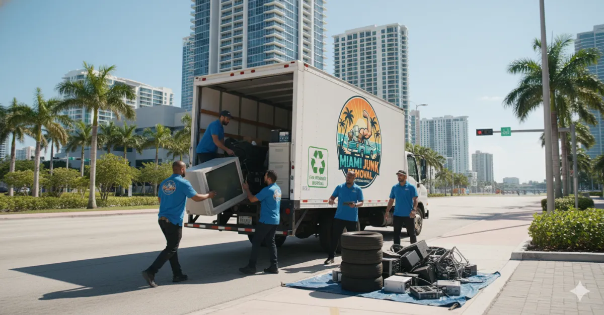 an aerial view of a road surrounded by trees