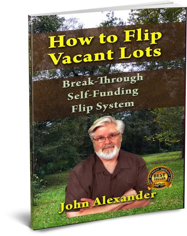 How to flip vacant lots book