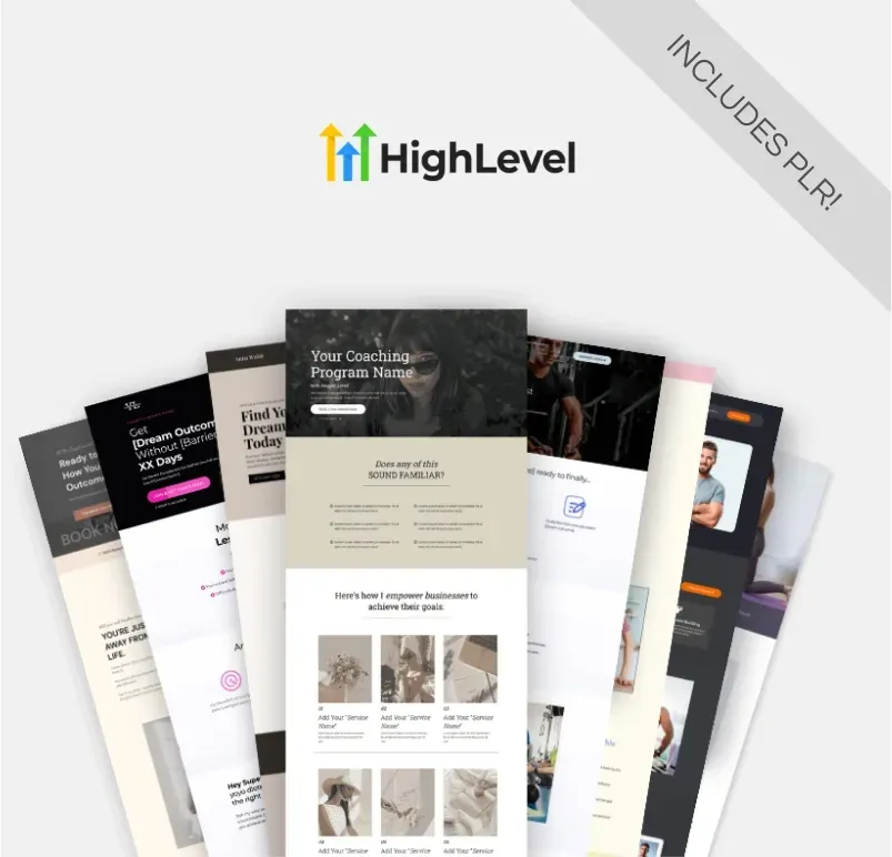 Gohighlevel template bundle buy online