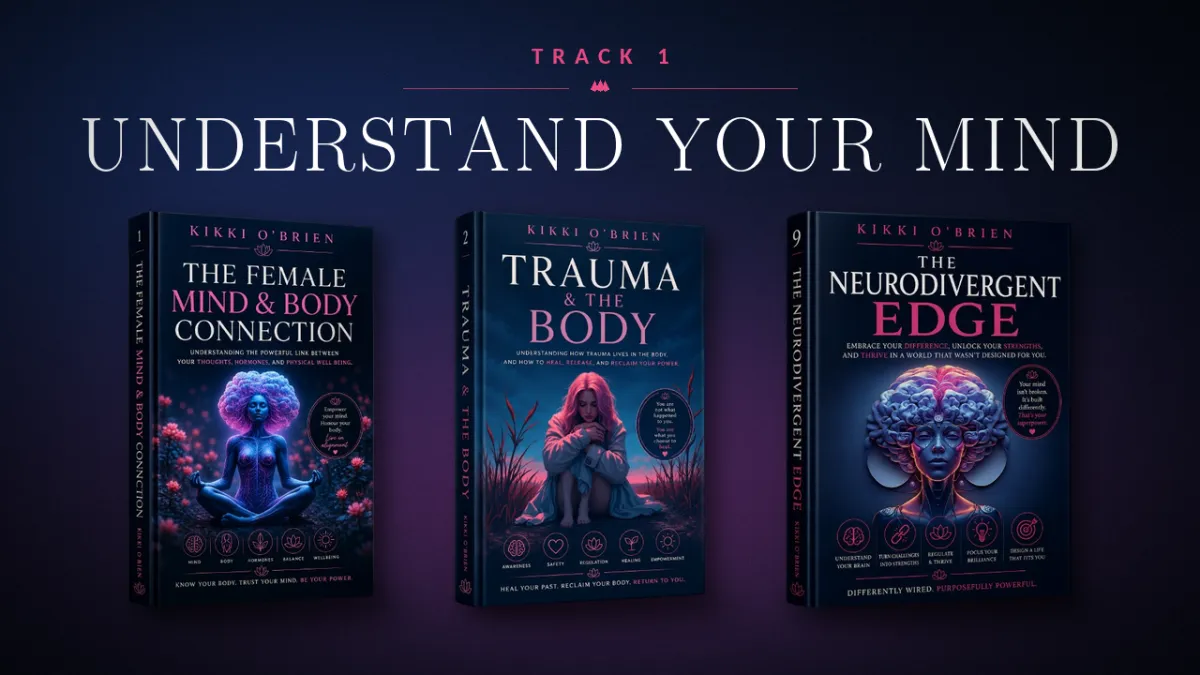 Track 1: Mind and Nervous System — three KIKO course covers