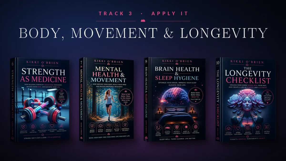 Track 3: Strength and Longevity — four KIKO course covers