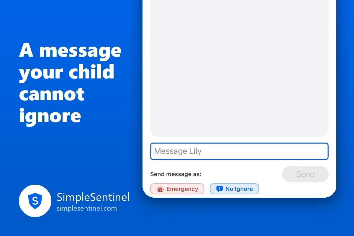 A message your child cannot ignore