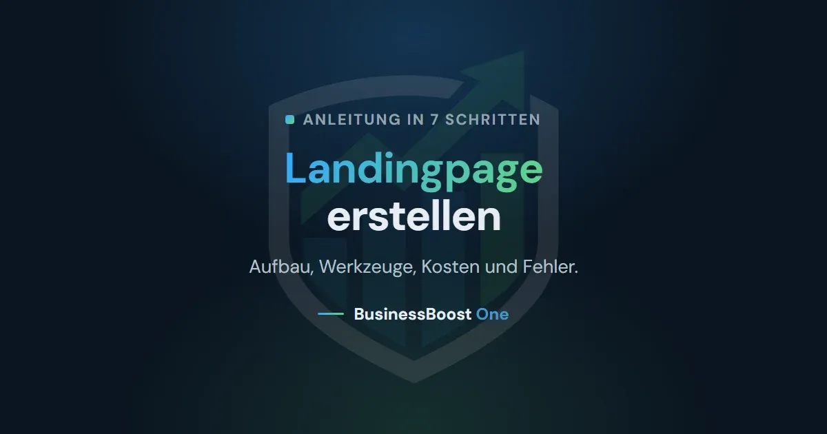 Landingpage erstellen: Anleitung in 7 Schritten (mit Vorlagen und Tools)