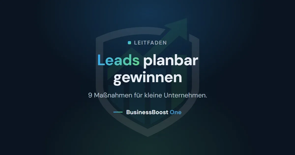 Leadgenerierung: Leitfaden zur Lead-Generierung für kleine Unternehmen