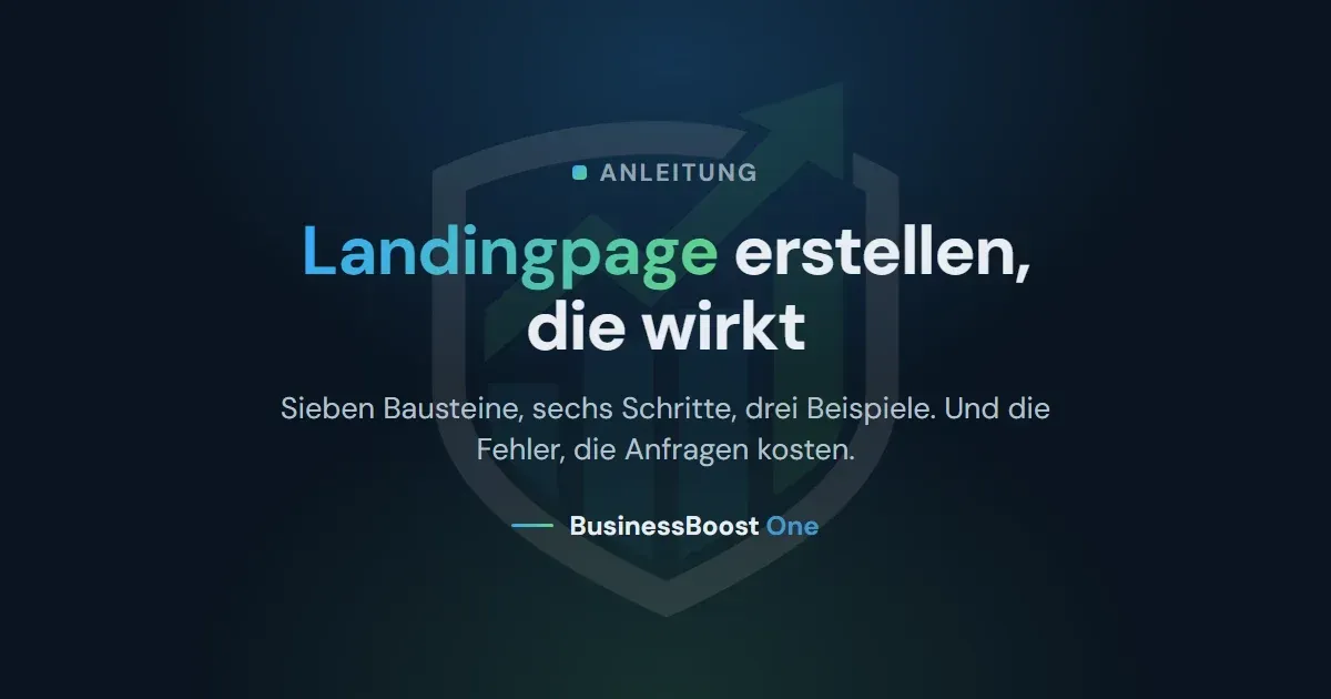 Landingpage erstellen: Aufbau, Anleitung und Beispiele