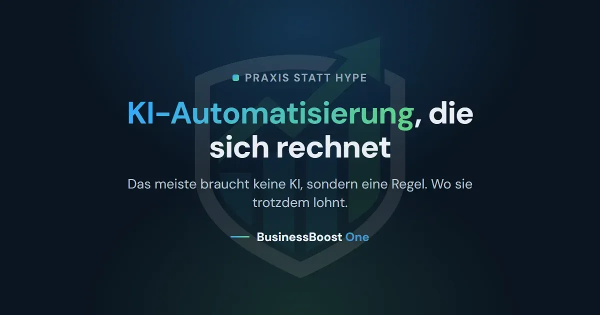 KI-Automatisierung für Selbstständige: was sich wirklich lohnt