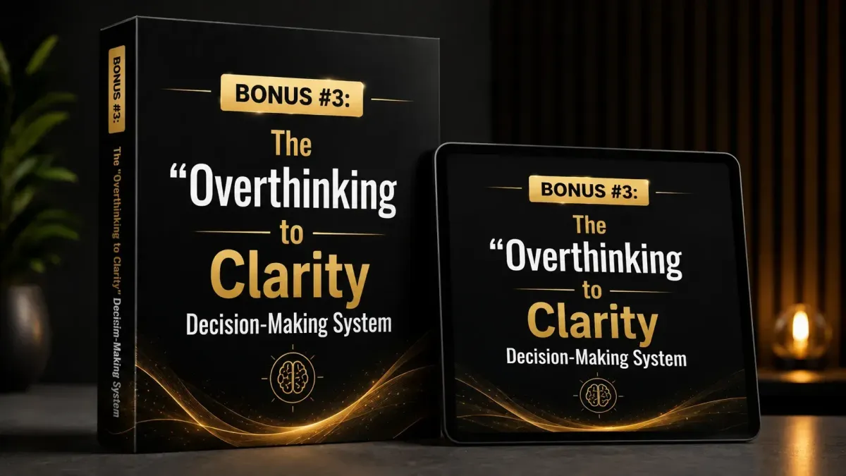 The “Overthinking to Clarity” Decision-Making System