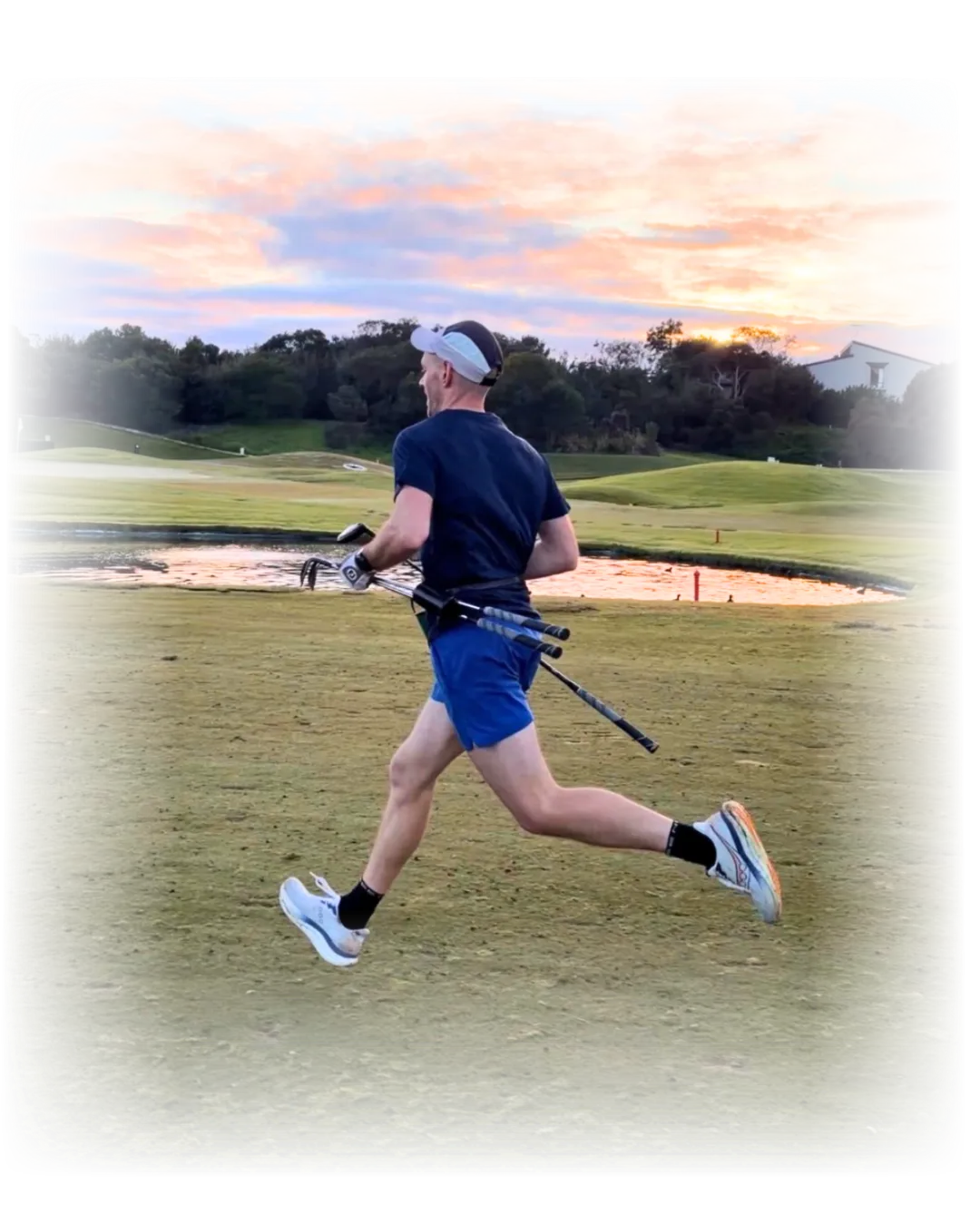 Speedgolf event at Eagle Ridge