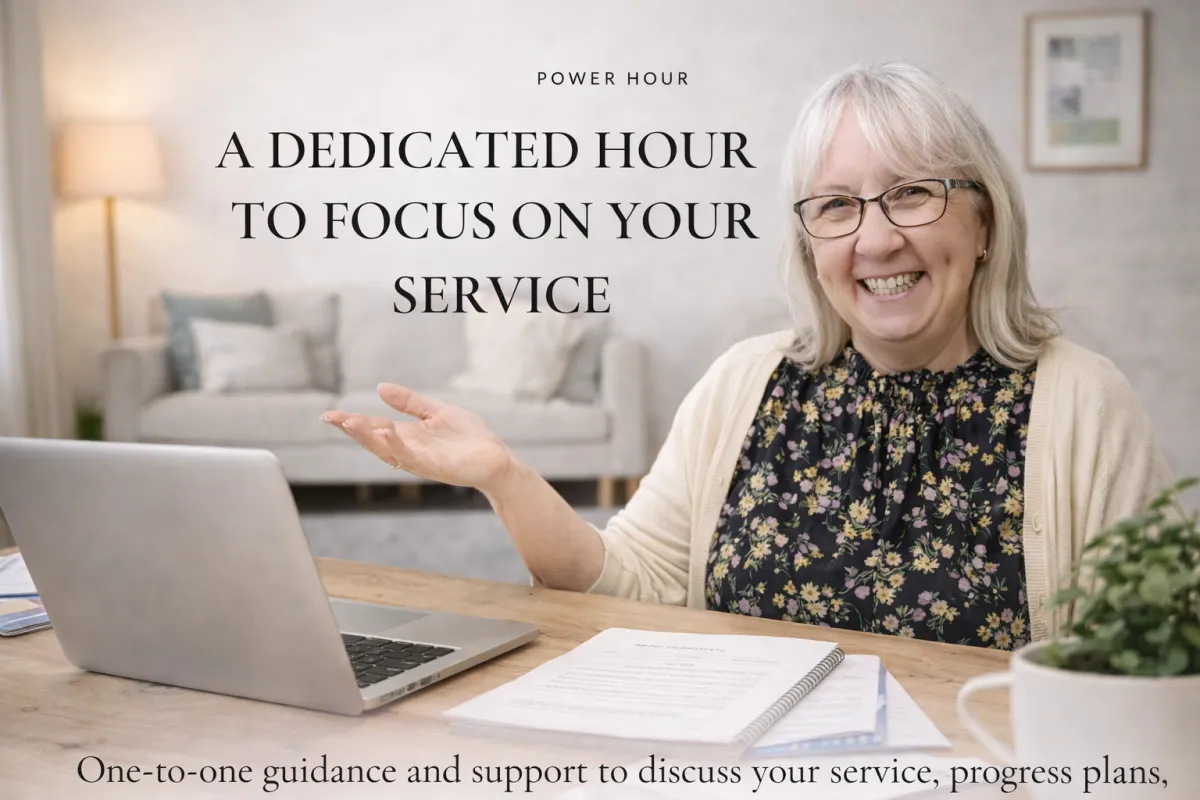 Focus on care service for a hour