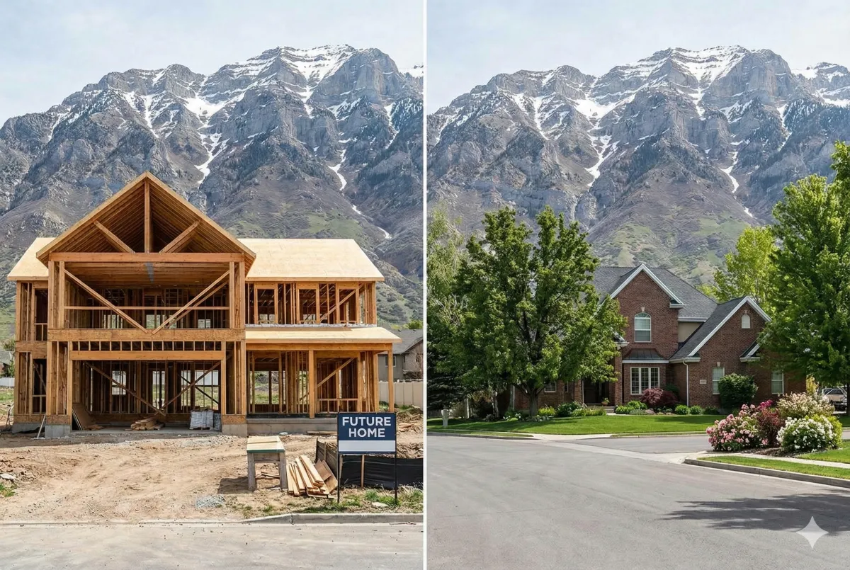 New Construction Vs Old Construction Wasatch Front Utah