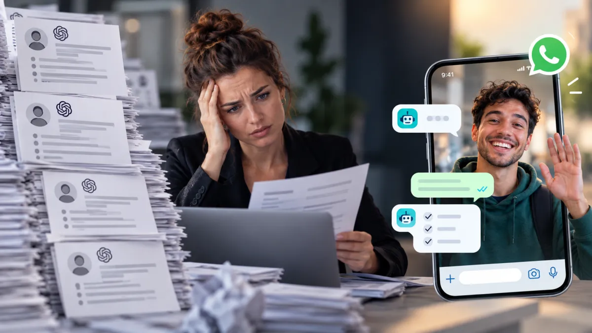 Iedereen solliciteert met AI. Wie werf je aan?