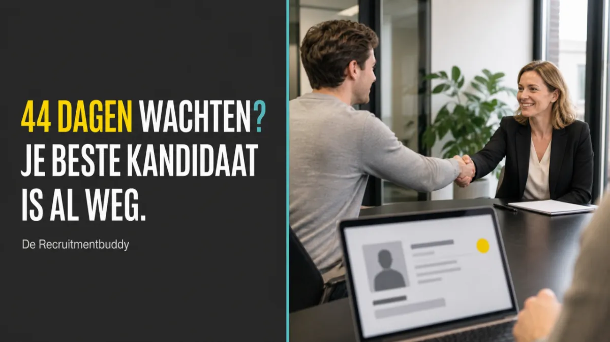 44 dagen wachten? Je beste kandidaat is al weg