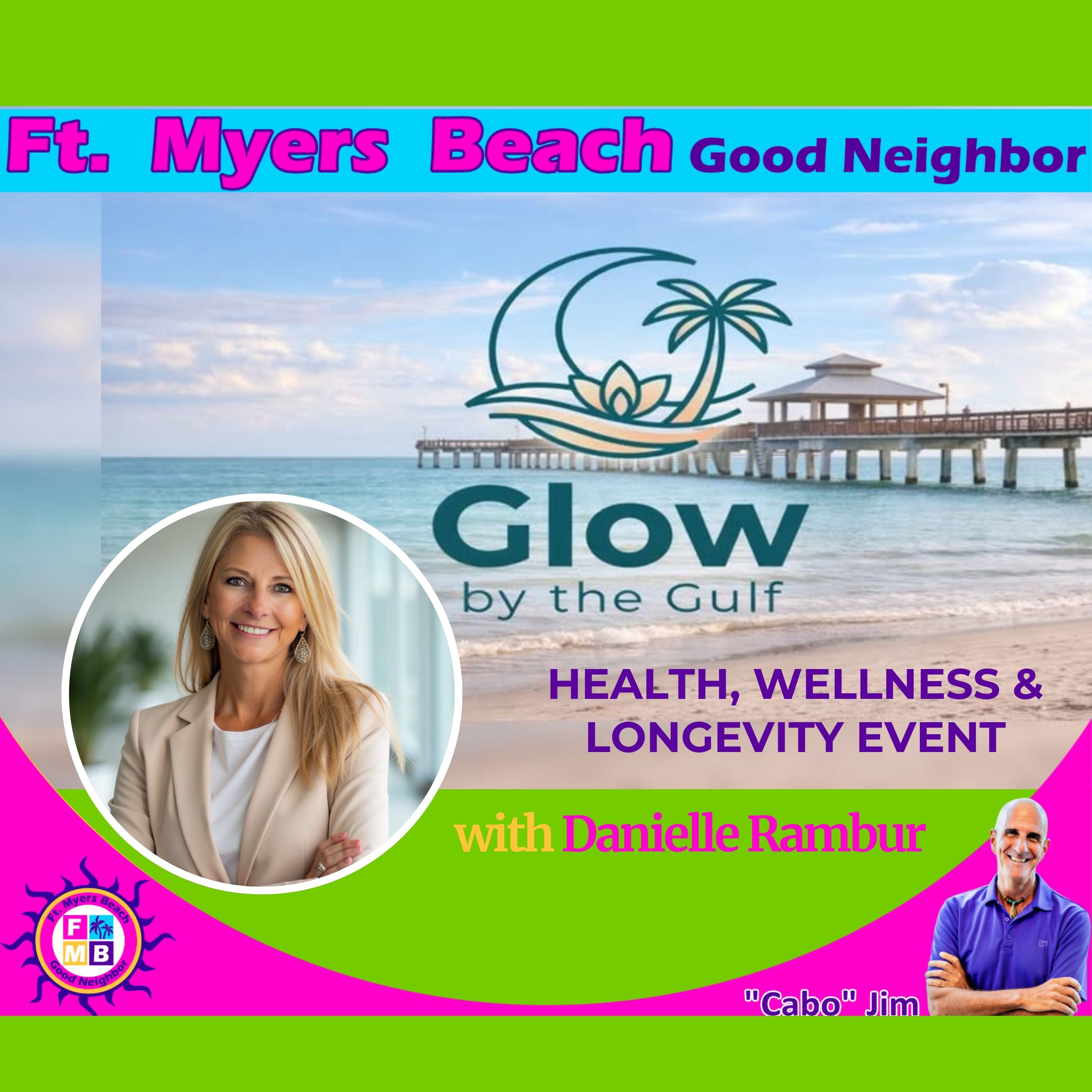 FMBGN-Glow By The Gulf - Health, Wellness, Fitness, & Longevity Event