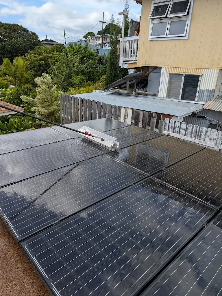 a house with solar panels