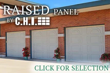 powhatan overhead doors raised panel by chi