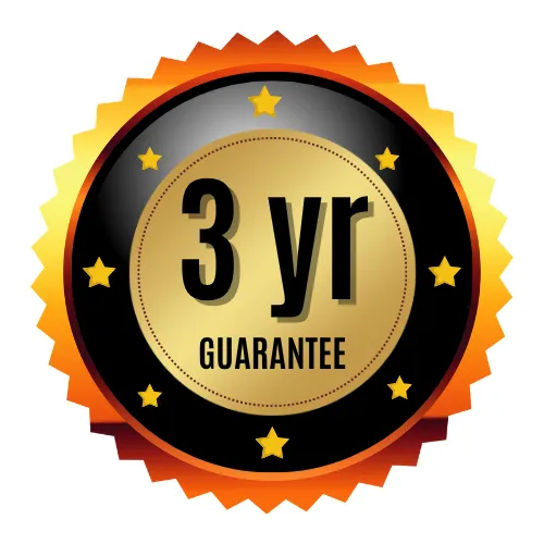 3 year repair guarantee