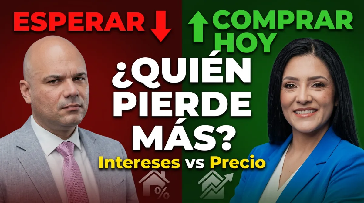 ¿Conviene esperar a que bajen las tasas para comprar casa?
