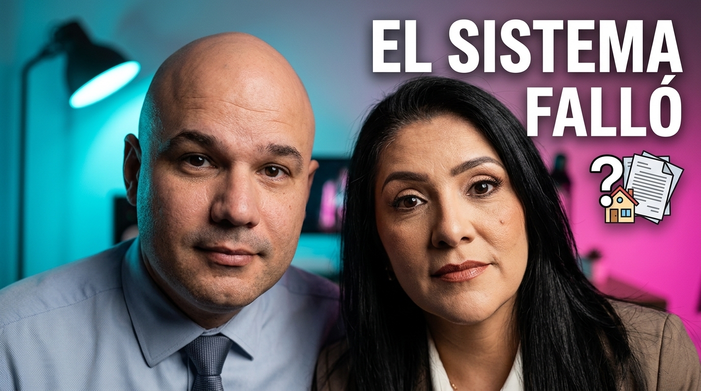 Herbert y Johnna explican que el problema principal de las familias hispanas para comprar casa es el idioma