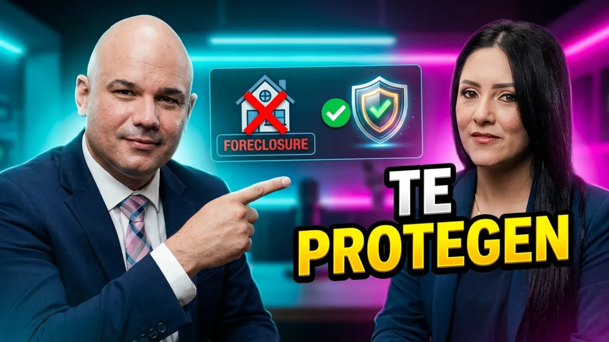 Herbert y Johanna explican que si dejas de pagar la hipoteca no pierdes la casa de inmediato