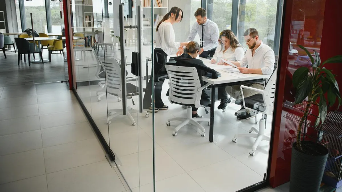 Office Fitouts glass Brisbane