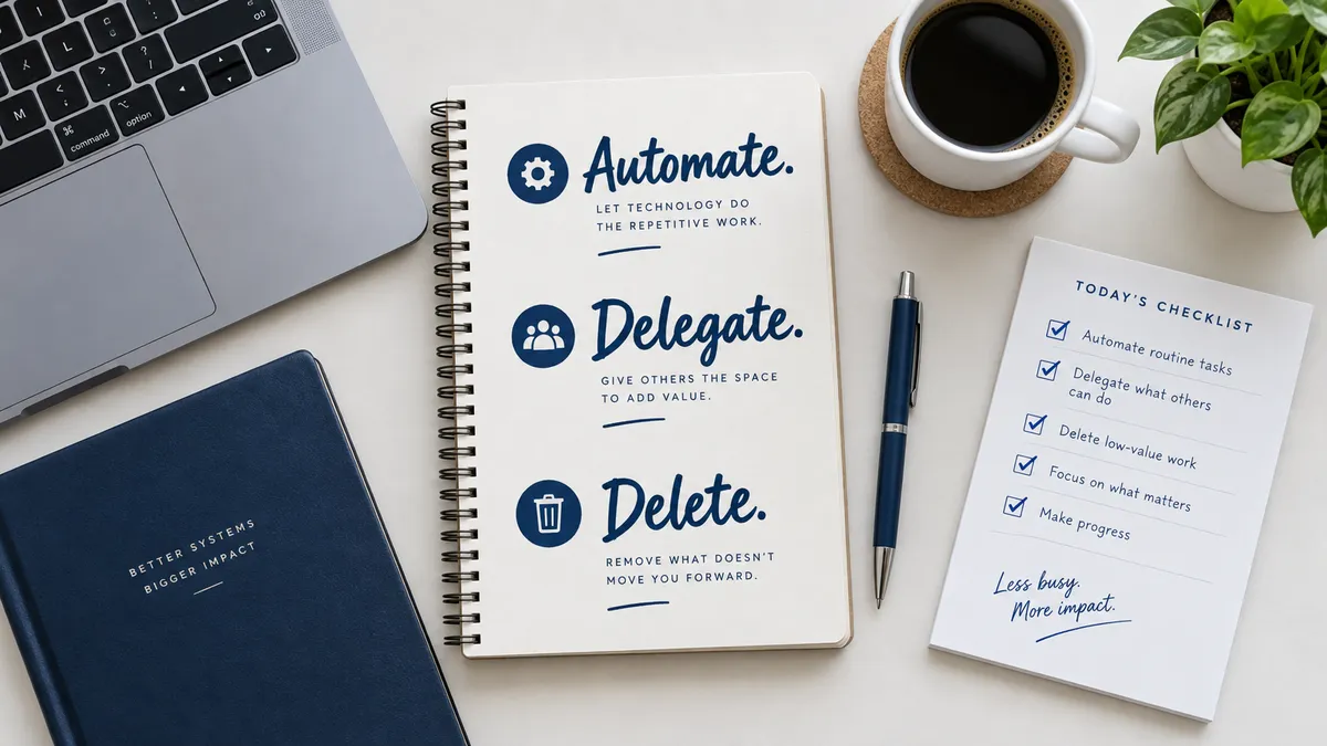 Automate, Delegate, Delete: The A.D.D. Method Every Business Owner Needs