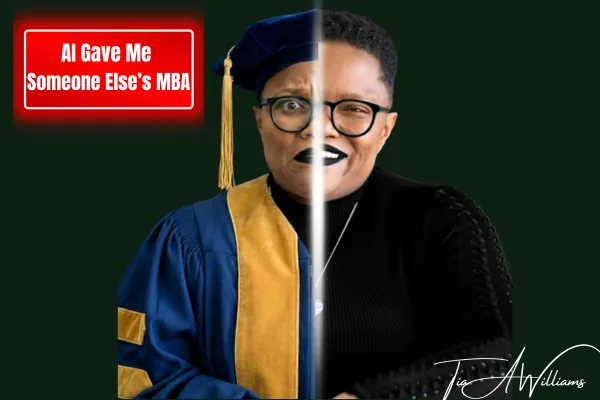 AI Gave Me Someone Else's MBA Cover Image