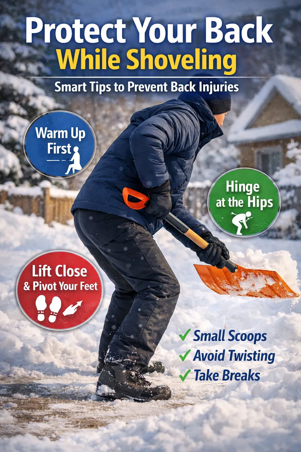 Family stretching together in the living room