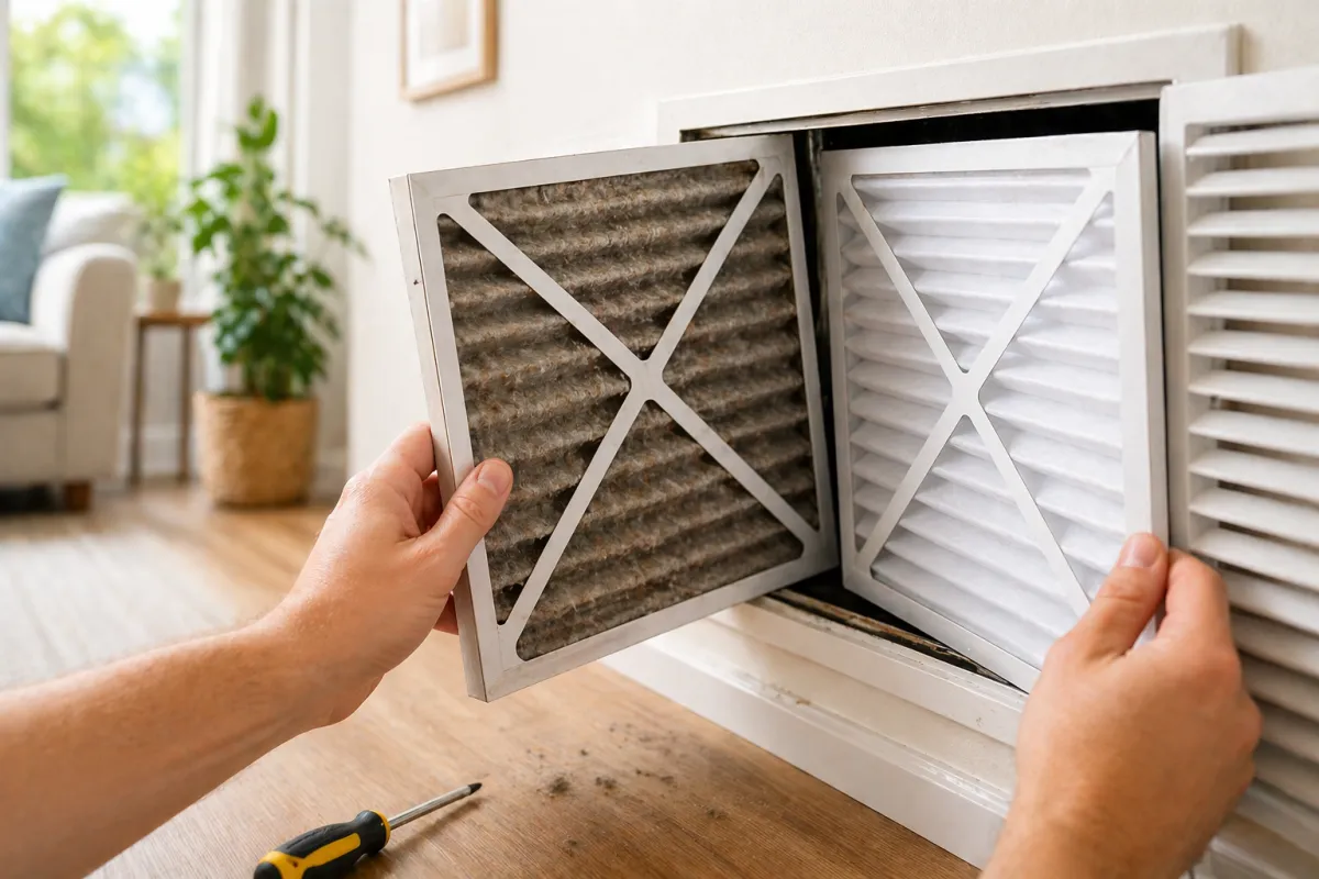 Change Your Air Filter Before Your House Feels It