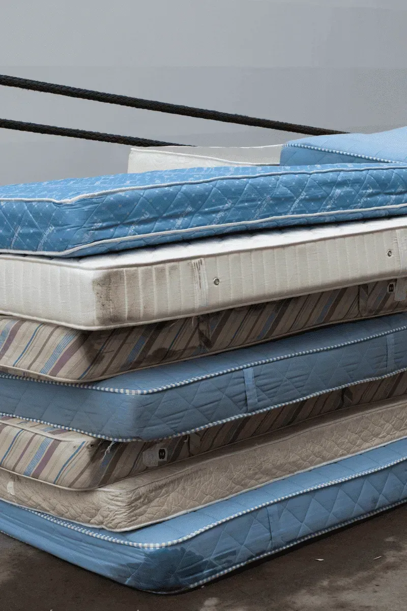 unk Dads team providing sanitary mattress removal and box spring disposal in Kennesaw