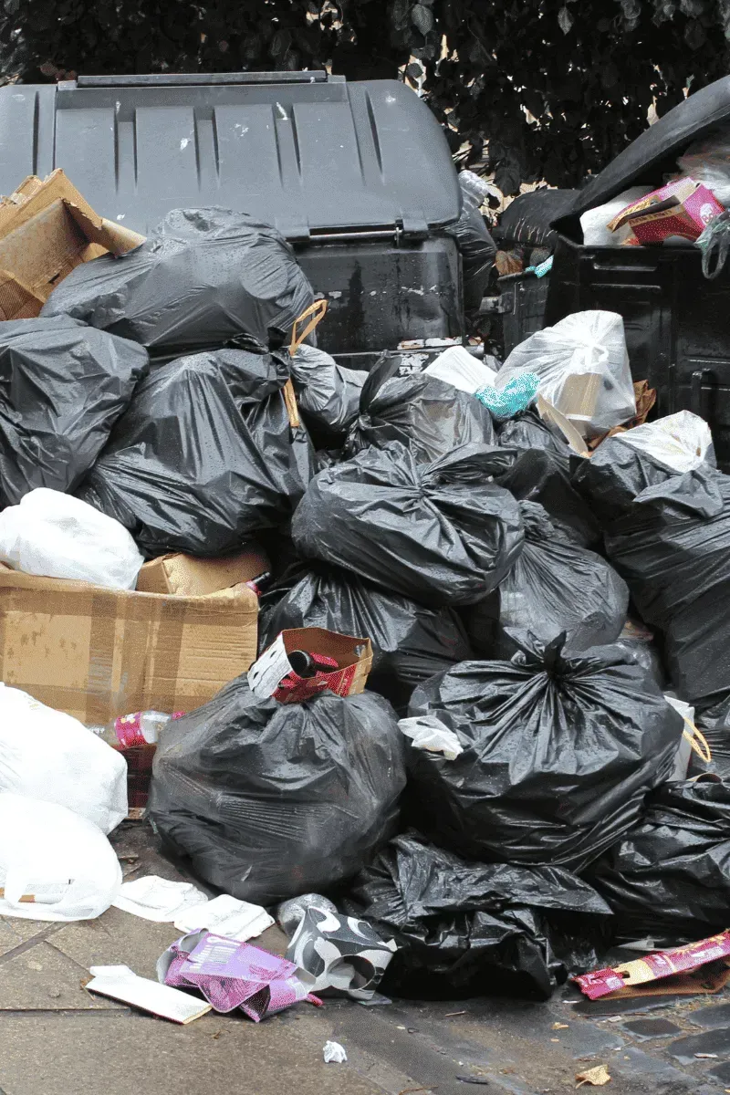 Full garage cleanout and residential junk removal service in East Cobb.