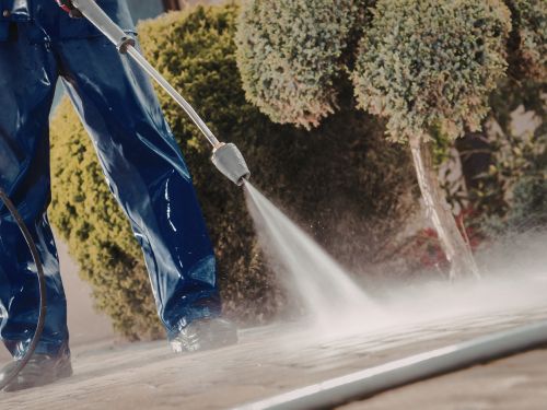 Beloit Deck Staining