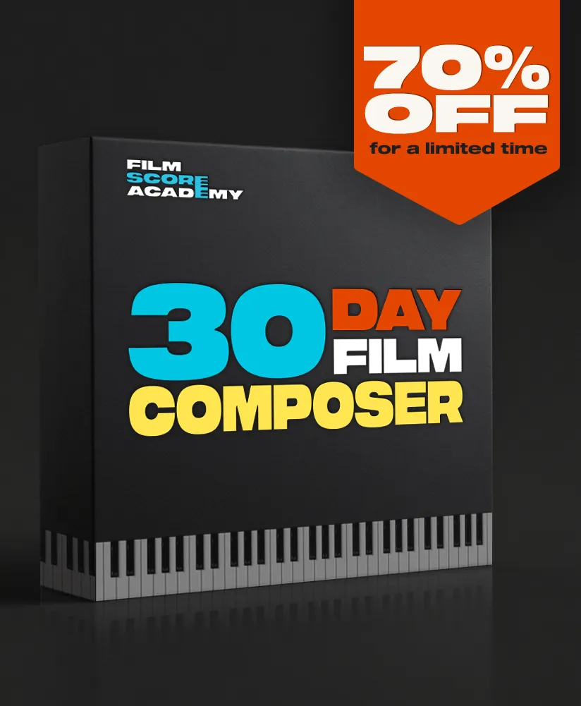 30 Day Film Composer course logo