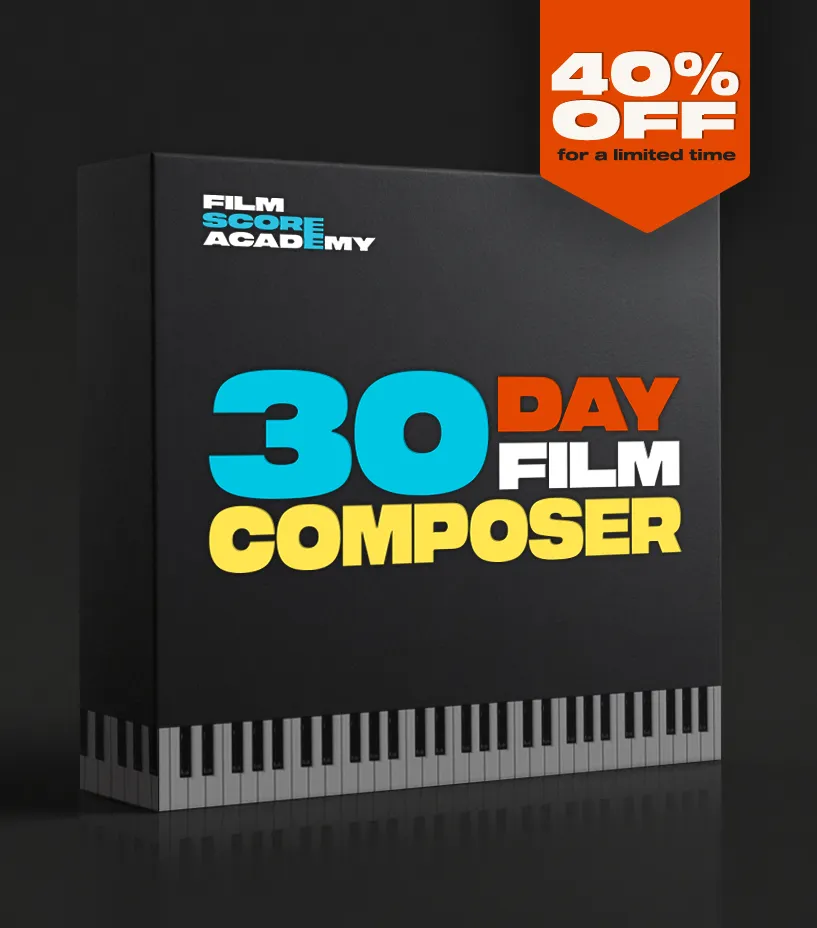 30 Day Film Composer course logo