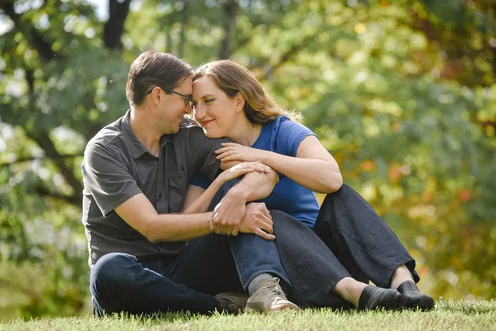 My family on the beach