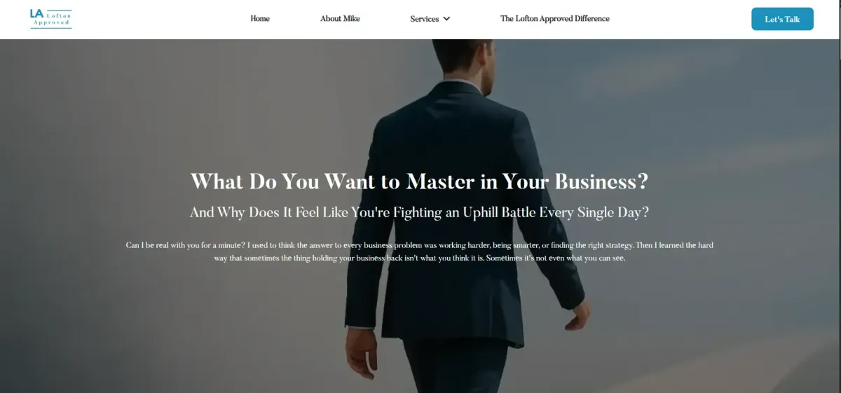 Professional lawn care website for The Brothers Lawn Care, designed by Sirius Site Studio for high SEO rankings & customer conversions.