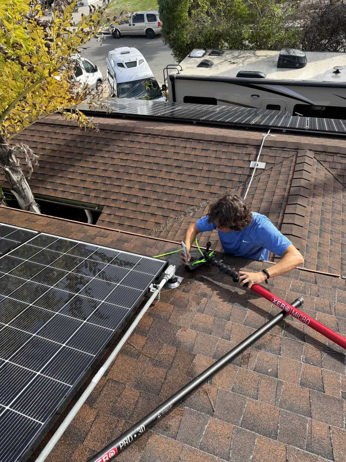 Solar Panel Cleaning & Efficiency Restoration