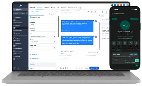 Agency Edge Pro Desktop and Mobile App Photo