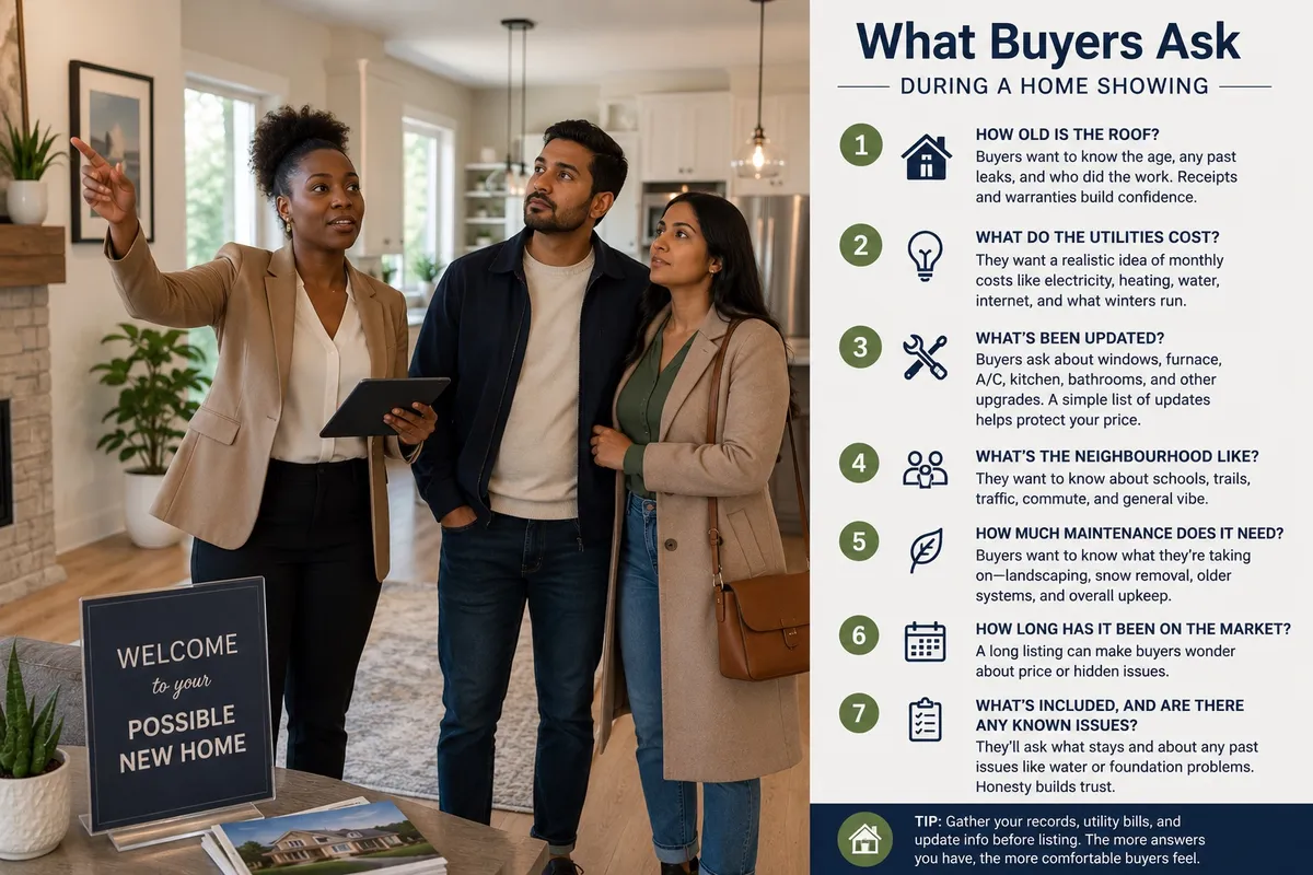 What Buyers Ask During a Home Showing