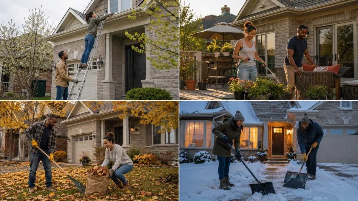 Your First Year as a Homeowner: A Season-by-Season Guide