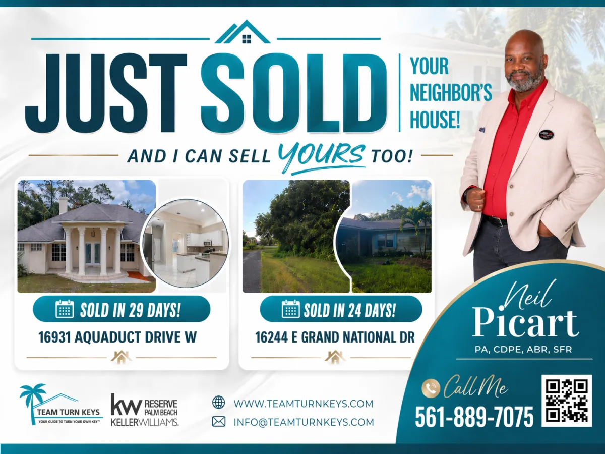 “Neil Picart Home Buyer Zoom Seminar – Learn to Buy a Home in Palm Beach County”