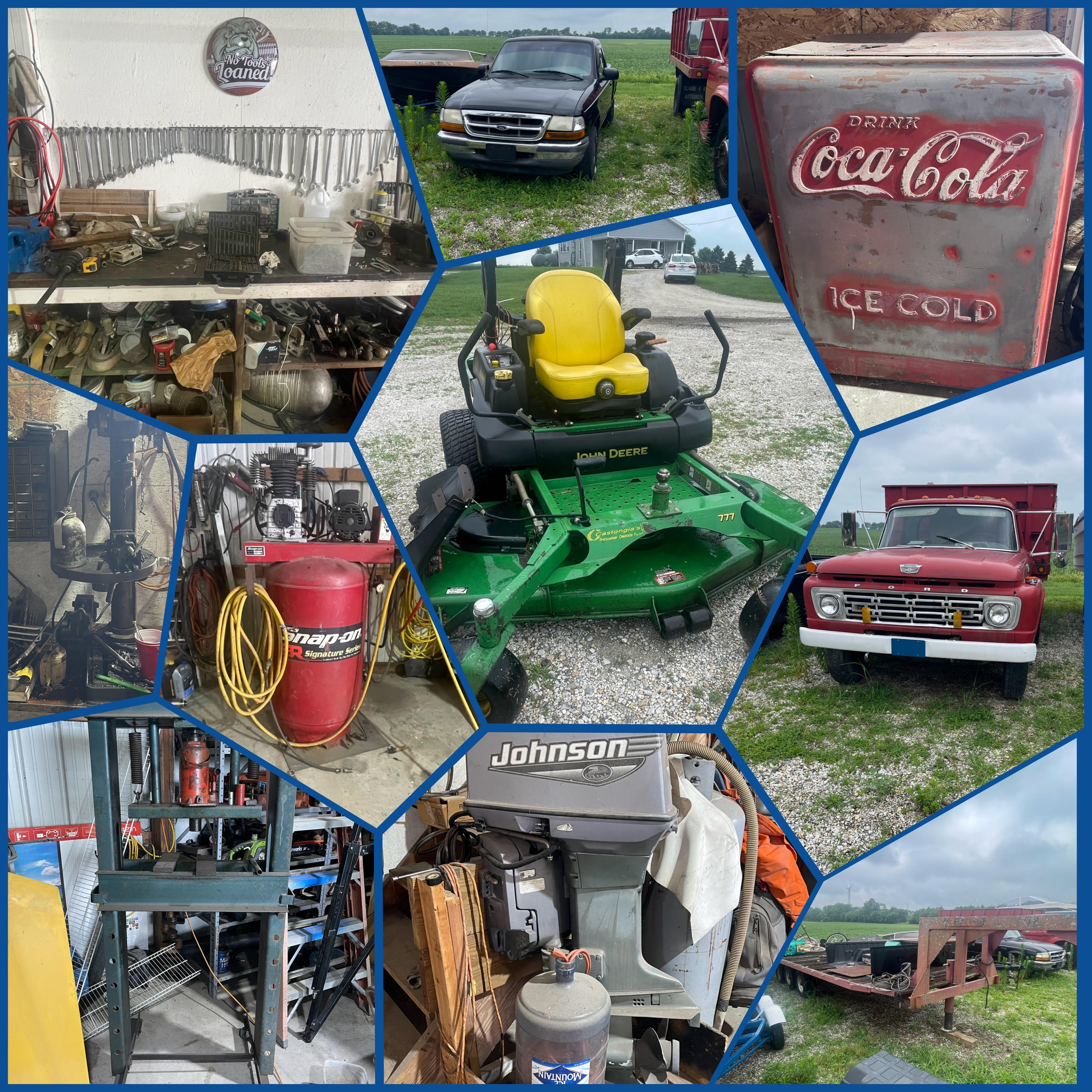 Farm and equipment auction image